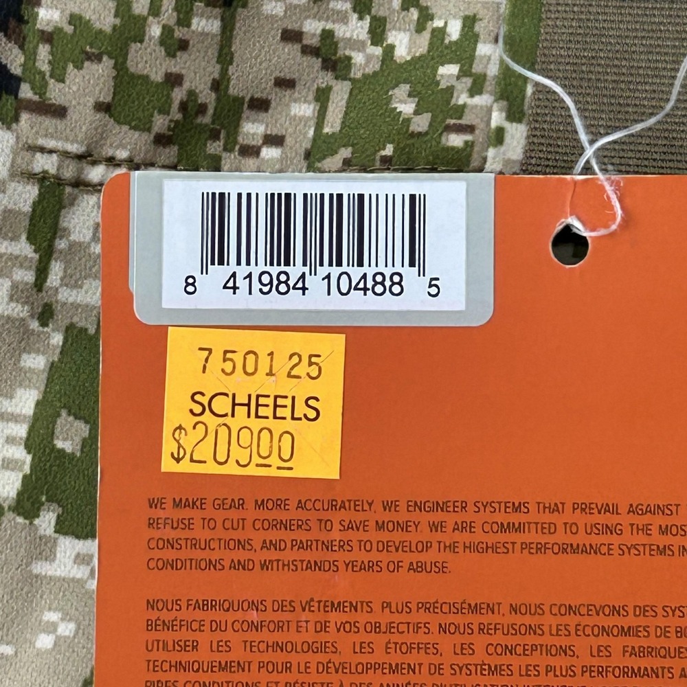Sitka Gear Mountain Pants Mens 40R Optifade Subalpine Camo Hunting 50104 - Picture 4 of 16